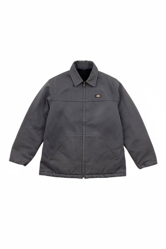 GIACCA DA LAVORO DICKIES CON LOGO VINTAGE GRIGIA DA UOMO M