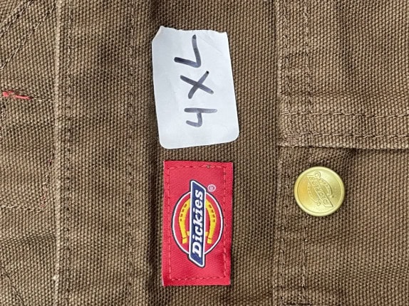 DICKIES WORKWEAR ΟΛΟΣΩΜΗ ΦΟΡΜΑ ΜΠΡΑΟΥΝ ΑΝΤΡΙΚΟ PRE OWNED 4XL