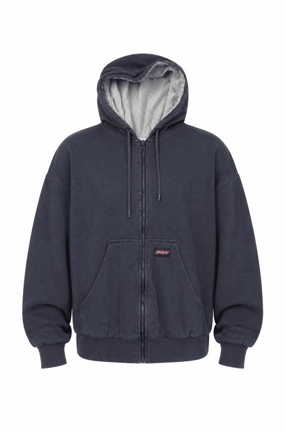 DICKIES ZIP HOODIE MINIMAL NAVY ΑΝΤΡΙΚΟ PRE OWNED S