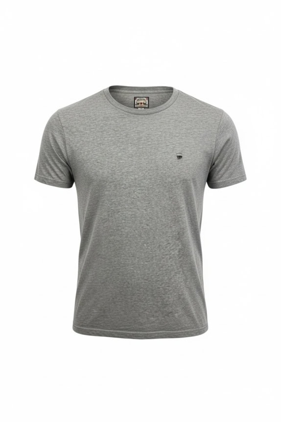 DIESEL CO. T-SHIRT VINTAGE CON PICCOLO LOGO GRIGIA DA UOMO XL