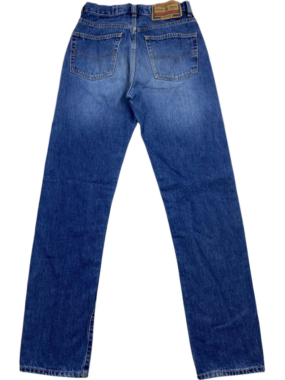 DIESEL JEANS CON LOGO VINTAGE BLU DA DONNA XS