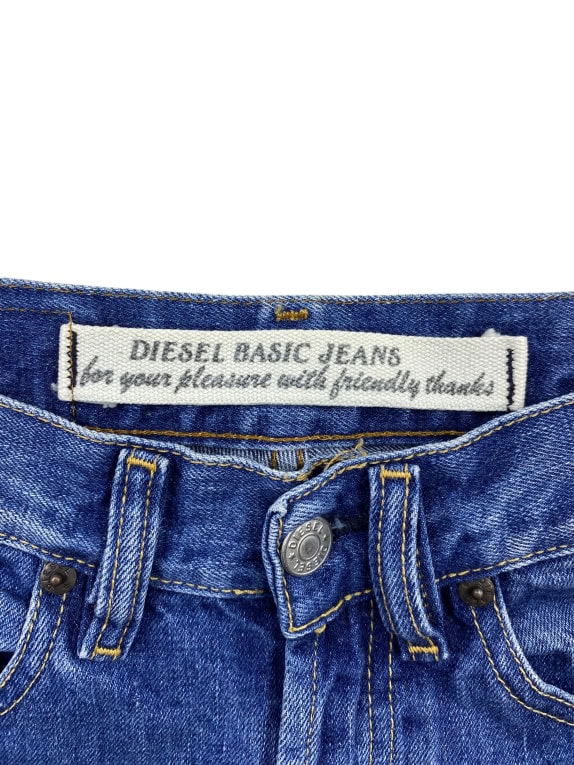 DIESEL ΠΑΝΤΕΛΟΝΙ JEANS VINTAGE LOGO ΜΠΛΕ ΓΥΝΑΙΚΕΙΟ XS