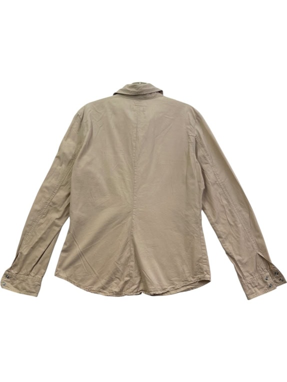 Diesel Shirt Logo Beige Unisex L