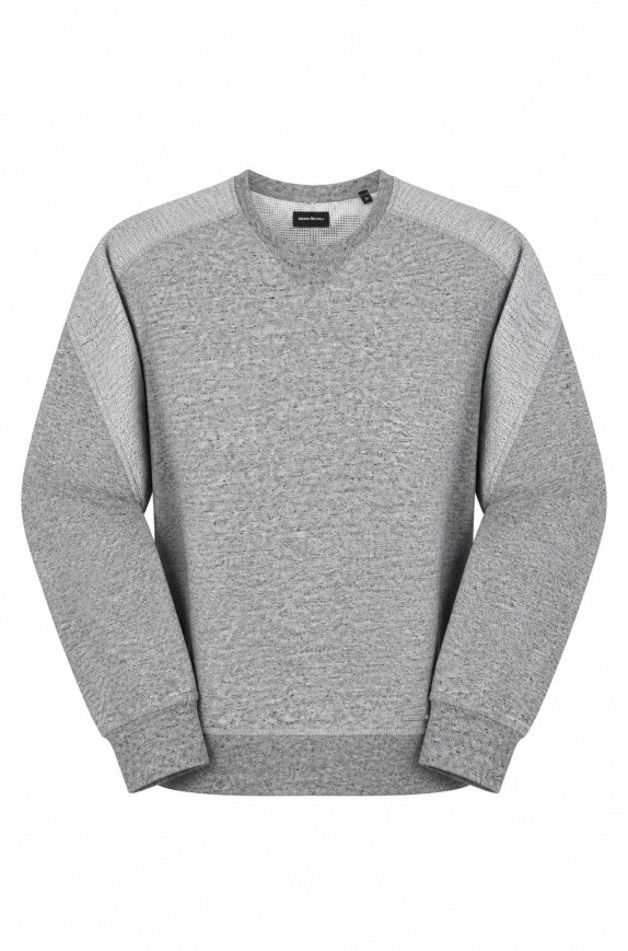 DIESEL SWEATSHIRT MINIMAL ΓΚΡΙ ΑΝΤΡΙΚΟ PRE OWNED