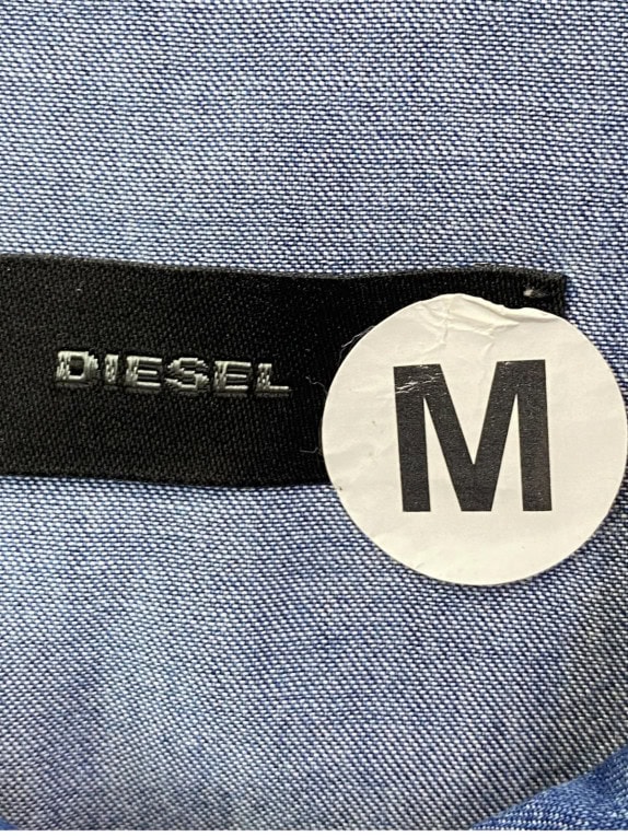 DIESEL ΤΖΙΝ ΠΟΥΚΑΜΙΣΟ CLASSIC WASHED BLUE ΓΥΝΑΙΚΕΙΟ PRE OWNED M