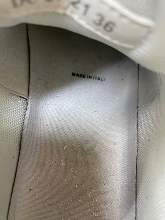 DIOR B30 SNEAKERS LOGO MESH/LEATHER ΛΕΥΚΟ UNISEX 30