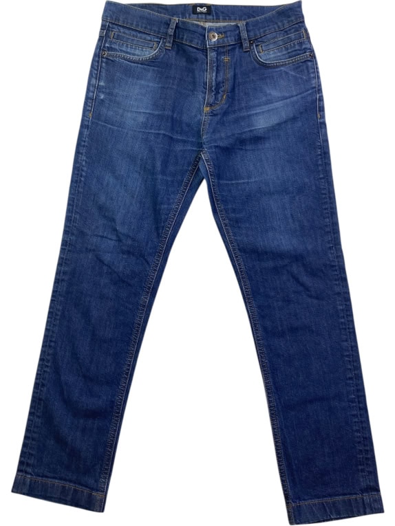 Dolce & Gabbana D&G Jeans Μπλε Slim Fit Ανδρικό M