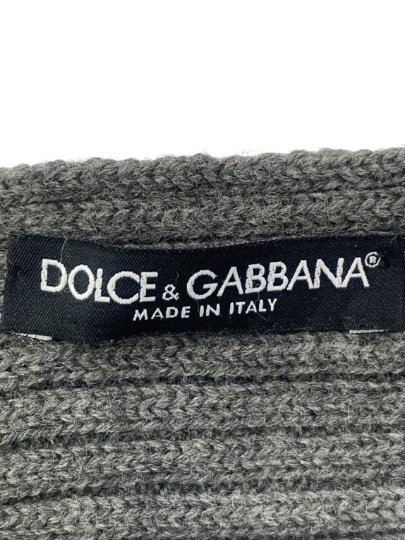 DOLCE GABBANA ΚΑΣΚΟΛ MINIMAL ΑΝΘΡΑΚΙ UNISEX PRE OWNED