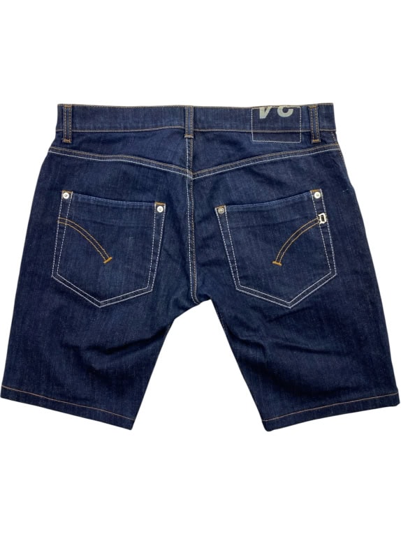 DONDUP ΒΕΡΜΟΥΔΑ DENIM CASUAL LOGO ΜΠΛΕ ΑΝΔΡΙΚΟ M