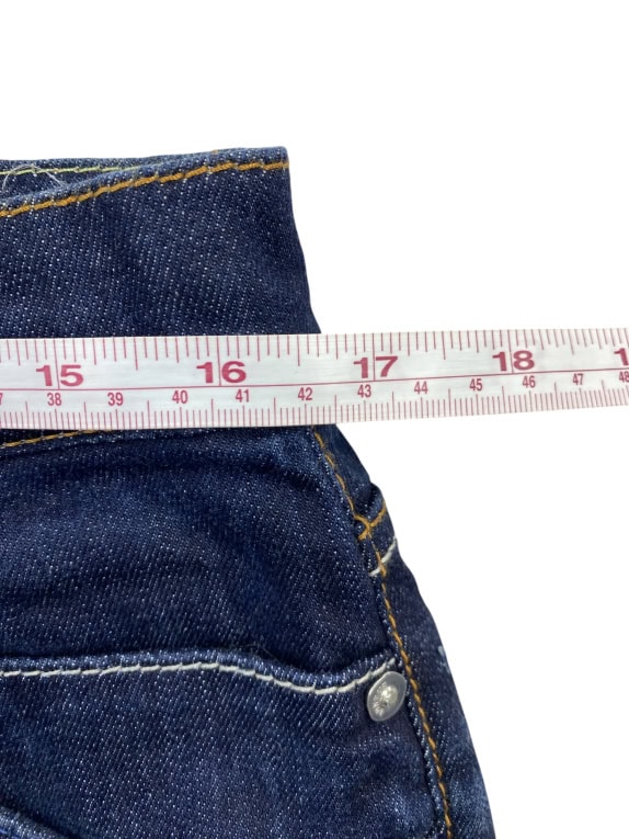 DONDUP ΒΕΡΜΟΥΔΑ DENIM CASUAL LOGO ΜΠΛΕ ΑΝΔΡΙΚΟ M
