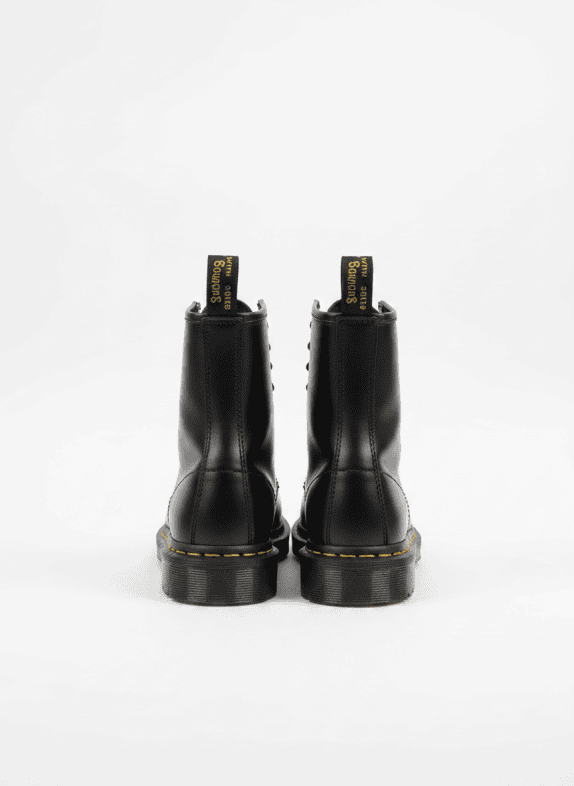 DR MARTENS ANKLE BOOTS CLASSIC BLACK ΑΝΤΡΙΚΟ PRE OWNED EU 36