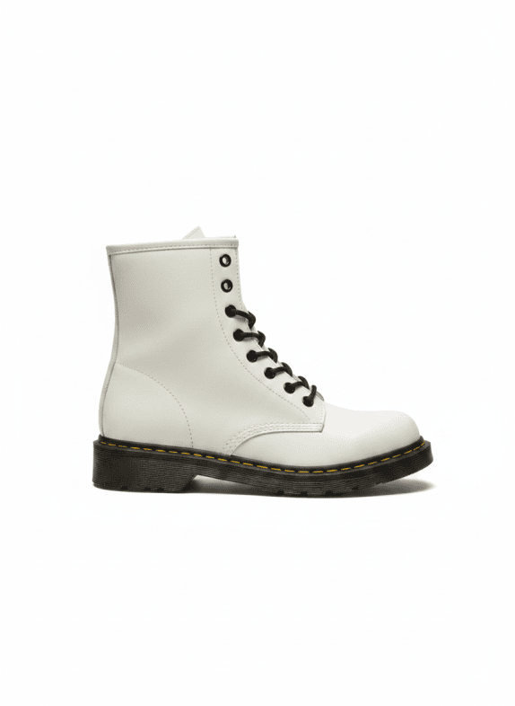 DR MARTENS BOOTS CLASSIC OFF WHITE ΑΝΤΡΙΚΟ PRE OWNED 39