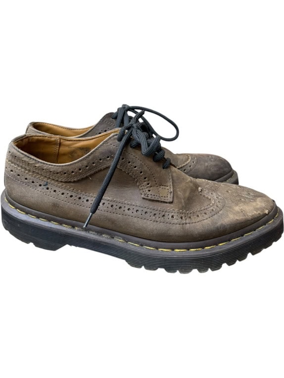 DR. MARTENS Δερμάτινα Brogue Παπούτσια Vintage Καφέ Unisex EU 40