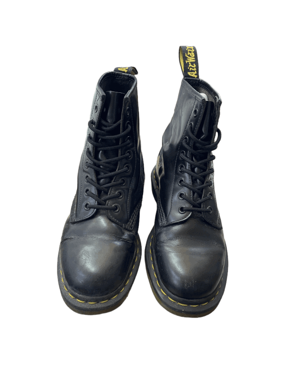 DR MARTENS ΔΕΡΜΑΤΙΝΑ ΜΠΟΤΑΚΙΑ CLASSIC ΜΑΥΡΑ UNISEX PRE OWNED EU 39