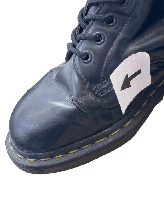 DR MARTENS ΔΕΡΜΑΤΙΝΑ ΜΠΟΤΑΚΙΑ CLASSIC ΜΑΥΡΑ UNISEX PRE OWNED EU 39