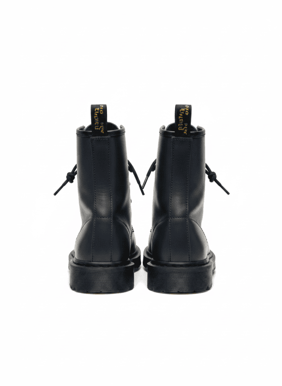 DR MARTENS ΜΠΟΤΑΚΙ ΜΟΝΟΧΡΩΜΟ ΜΠΛΕ ΑΝΤΡΙΚΟ PRE OWNED EU 40
