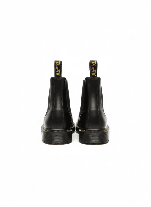 DR MARTENS CHELSEA BOOTS CLASSIC BLACK UNISEX PRE OWNED EU 38