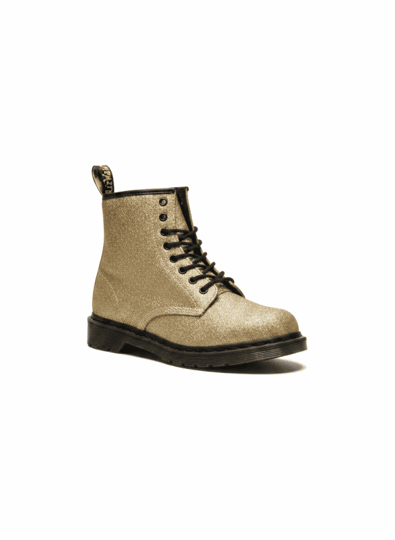 DR MARTENS ΜΠΟΤΑΚΙΑ GLITTER ΧΡΥΣΟ ΓΥΝΑΙΚΕΙΟ PRE OWNED EU 36