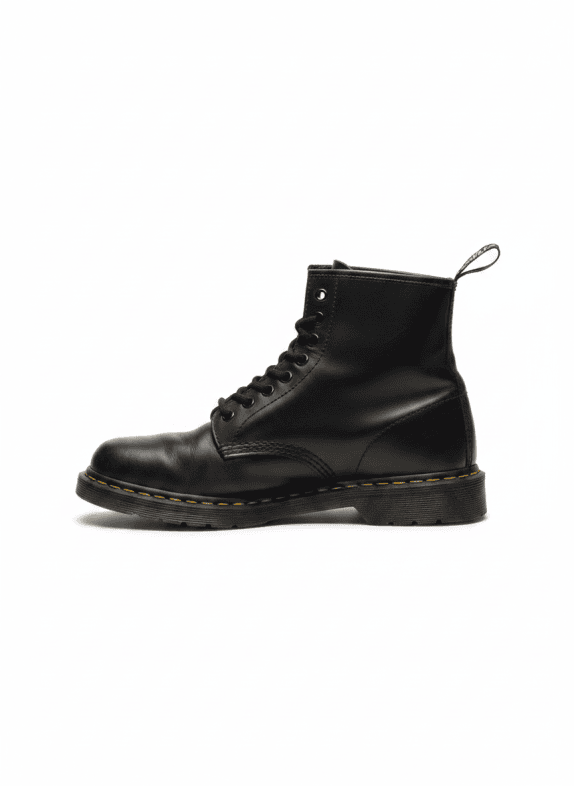 DR MARTENS ΜΠΟΤΑΚΙΑ ΜΠΛΑΚ ΜΑΝΤΡΙΚΟ PRE OWNED EU 40