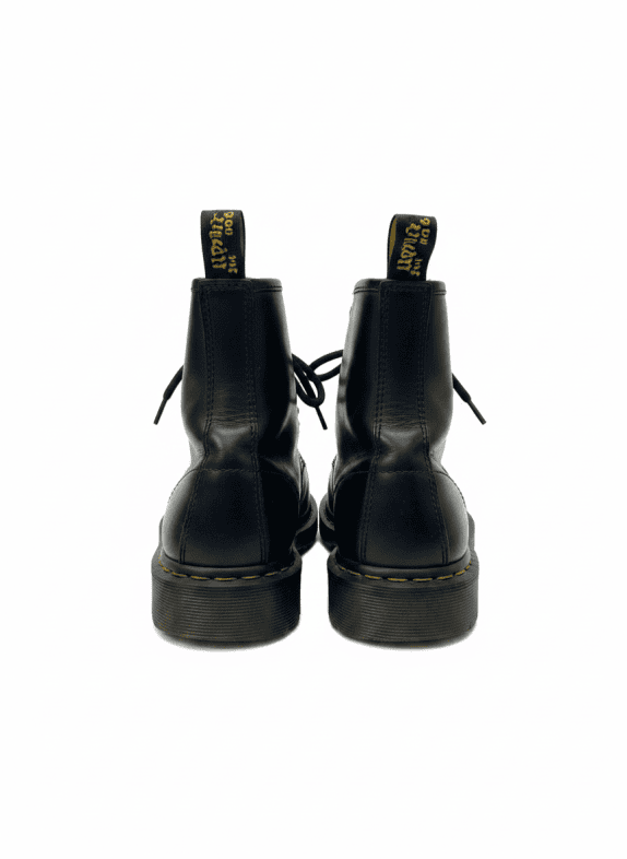 DR MARTENS ΜΠΟΤΑΚΙΑ ΜΠΛΑΚ ΜΑΝΤΡΙΚΟ PRE OWNED EU 40