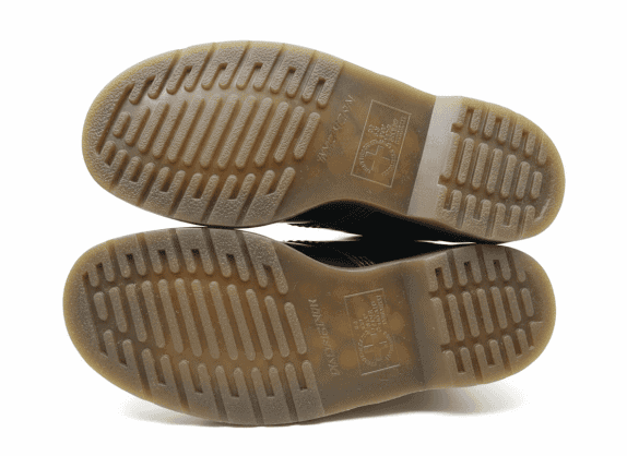 DR MARTENS ΜΠΟΤΕΣ CLASSIC ΜΑΥΡΟ ΑΝΤΡΙΚΟ PRE OWNED No 38
