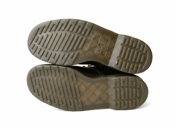 DR MARTENS ΜΠΟΤΕΣ ΜΑΥΡΟ ΑΝΤΡΙΚΟ PRE OWNED EU 38
