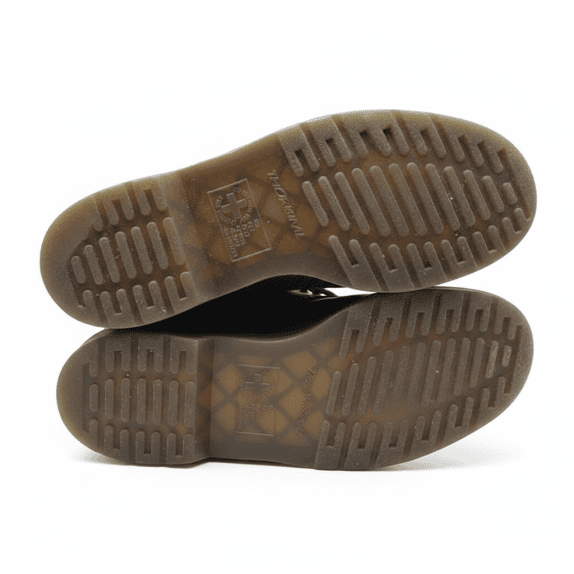 DR MARTENS ΜΠΟΤΕΣ ΜΑΥΡΟ ΑΝΤΡΙΚΟ PRE OWNED EU 38