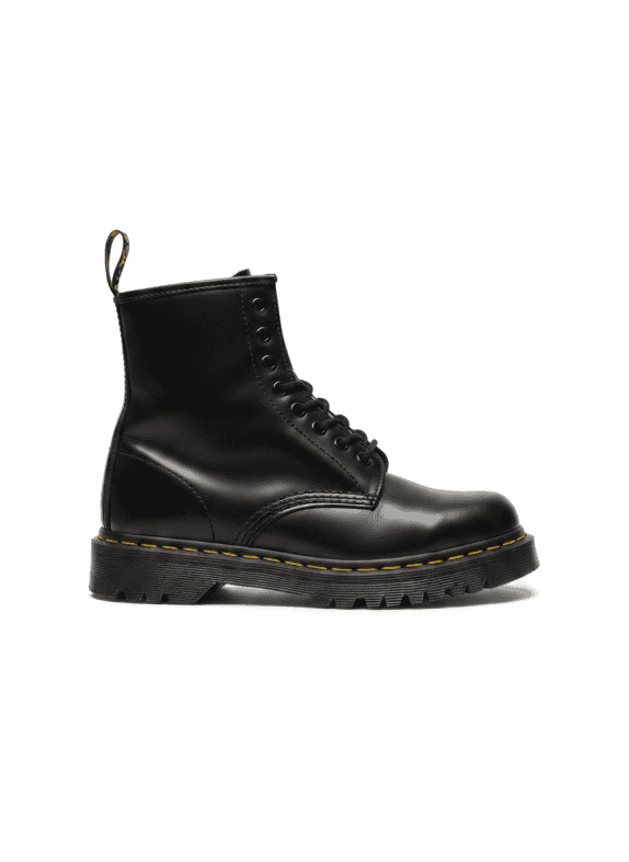 DR MARTENS ΜΠΟΤΕΣ ΜΑΥΡΟ ΑΝΤΡΙΚΟ PRE OWNED EU 38