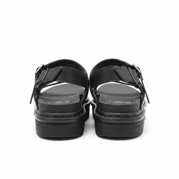 DR MARTENS SANDALS ARCHIVE BLACK UNISEX PRE OWNED EU 38