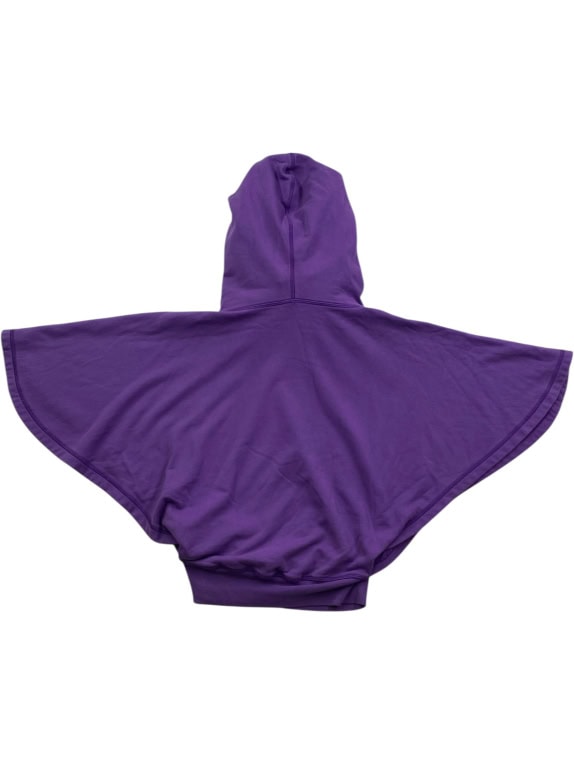 DSQUARED2 HOODIE PONCHO VINTAGE ΜΕ ΛΟΓΟΤΥΠΟ ΜΟΒ ΓΥΝΑΙΚΕΙΟ M