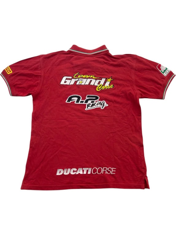 DUCATI POLO SHIRT RACING RED ΑΝΤΡΙΚΟ PRE OWNED
