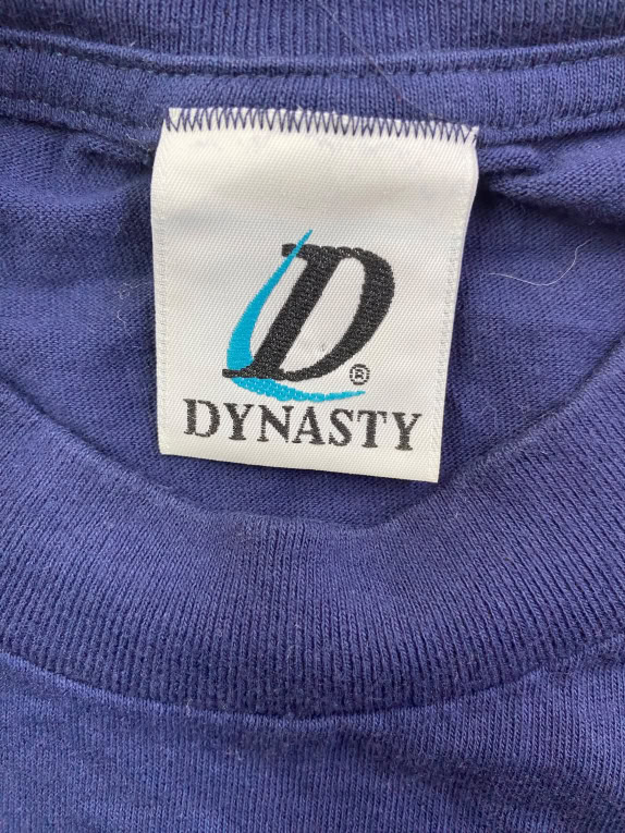 DYNASTY T-SHIRT LOS ANGELES LOGO OVERSIZED ΜΠΛΕ UNISEX XXL