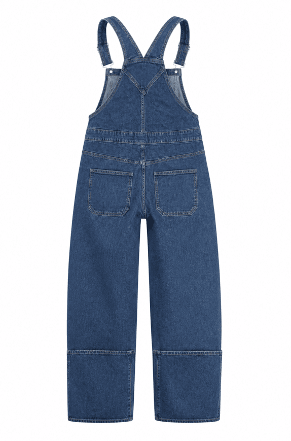 GAP ΣΑΛΟΠΕΤΑ ΤΖΙΝ WIDE LEG ΜΠΛΕ ΓΥΝΑΙΚΕΙΟ PRE OWNED L