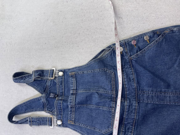 GAP ΣΑΛΟΠΕΤΑ ΤΖΙΝ WIDE LEG ΜΠΛΕ ΓΥΝΑΙΚΕΙΟ PRE OWNED L