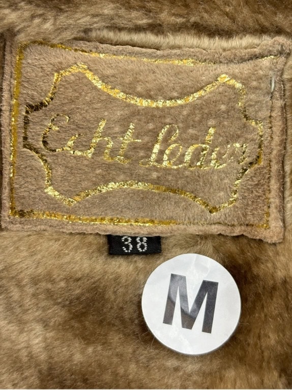 EAST BODY ΠΑΛΤΟ SHEARLING VINTAGE ΜΠΕΖ ΓΥΝΑΙΚΕΙΟ PRE OWNED M