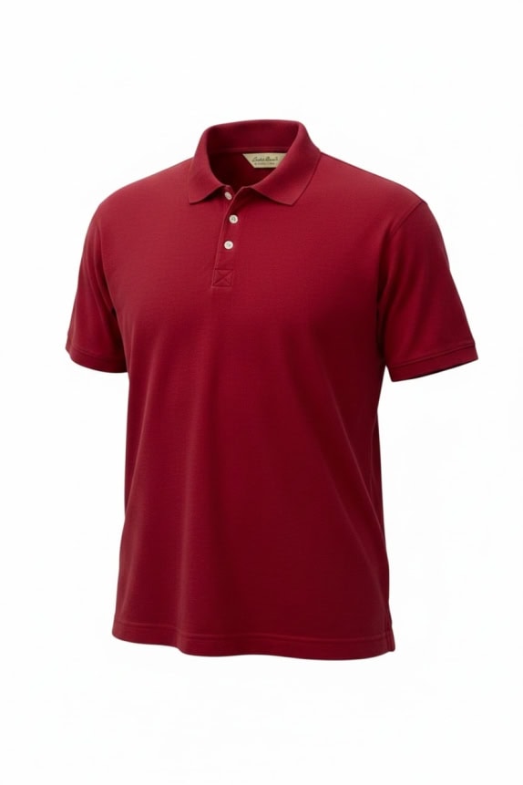 Eddie Bauer Red Polo Shirt