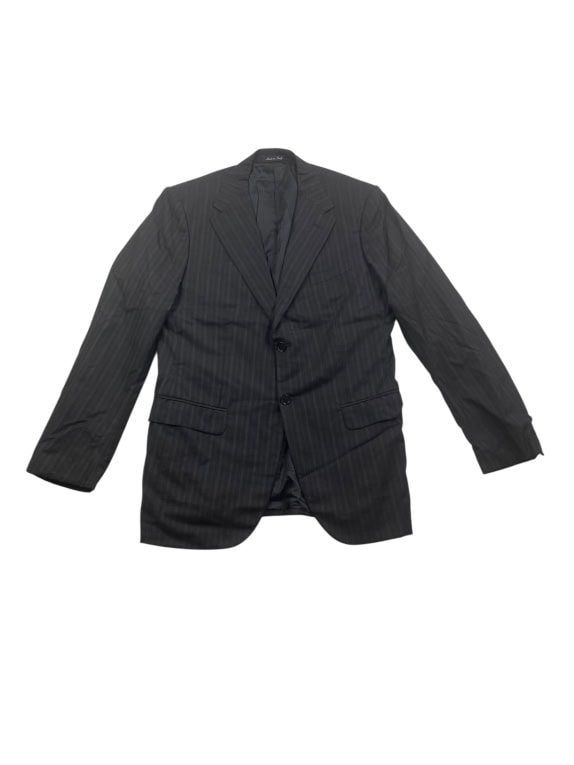 Eddie Bauer Σακάκι Blazer Pinstripe Γκρι Ανδρικό L