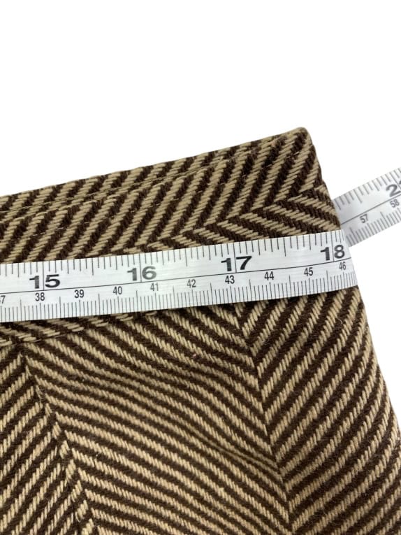 ELENA MIRO ΦΟΥΣΤΑ VINTAGE HERRINGBONE ΚΑΦΕ ΓΥΝΑΙΚΕΙΑ XL