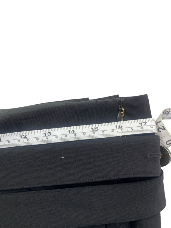 ELISABETTA FRANCHI ΠΛΙΣΕ ΦΟΥΣΤΑ MINIMAL ΜΑΥΡΗ ΓΥΝΑΙΚΕΙΑ PRE OWNED L