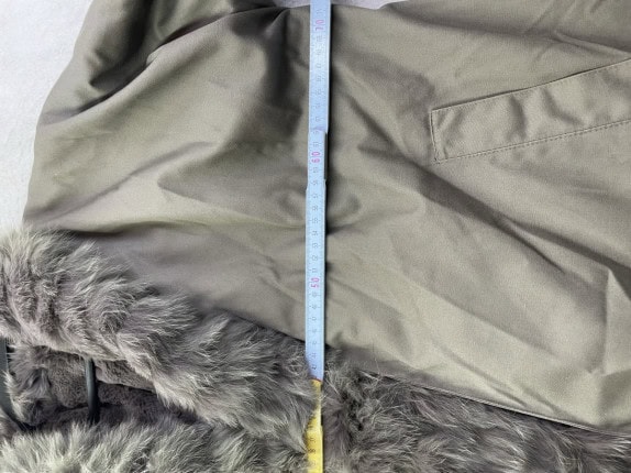 1990s ENRICO COVERI JACKET FAUX FUR OLIVE WOMEN PRE OWNED XXL