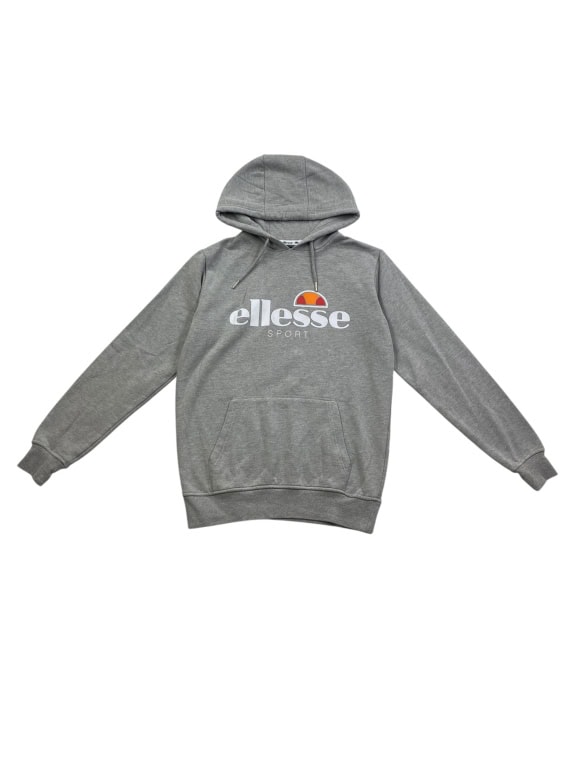 ELLESSE HOODIE WITH LOGO SPORT GREY MEN'S M