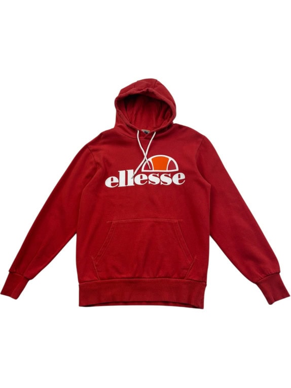 ELLESSE ΦΟΥΤΕΡ ΜΕ ΚΟΥΚΟΥΛΑ SPORTSWEAR ΚΟΚΚΙΝΟ UNISEX PRE OWNED M