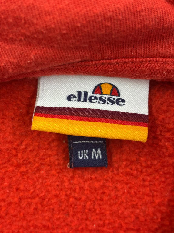 ELLESSE ΦΟΥΤΕΡ ΜΕ ΚΟΥΚΟΥΛΑ SPORTSWEAR ΚΟΚΚΙΝΟ UNISEX PRE OWNED M