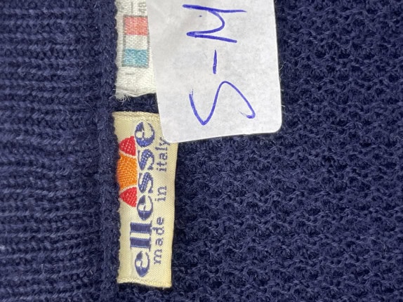 ELLESSE ΠΛΕΚΤΗ ΖΑΚΕΤΑ MINIMAL ΜΠΛΕ ΑΝΤΡΙΚΟ PRE OWNED S/M