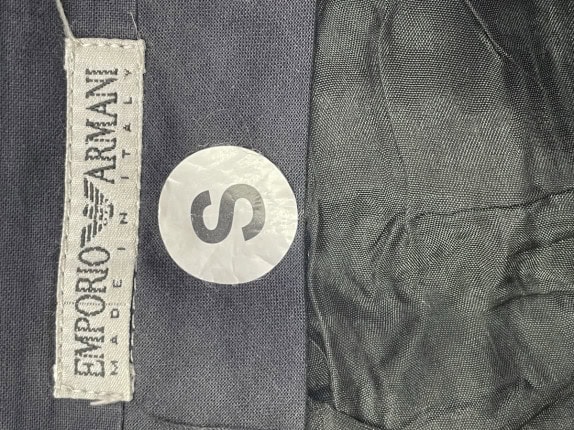 EMPORIO ARMANI ΠΑΝΤΕΛΟΝΙ CLASSIC ΓΚΡΙ ΑΝΤΡΙΚΟ PRE OWNED S