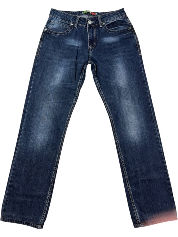 EMPORIO ARMANI ΤΖΙΝ ΠΑΝΤΕΛΟΝΙ ΚΛΑΣΙΚΟ WASHED BLUE ΑΝΤΡΙΚΟ PRE OWNED M