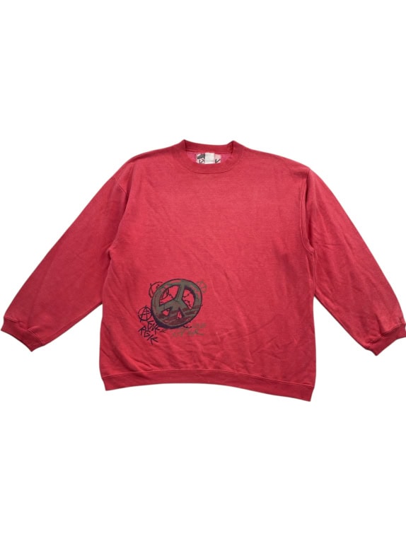 ENERGIE ΦΟΥΤΕΡ VINTAGE STREETWEAR ΜΕ GRAFFITI LOGO ΚΟΚΚΙΝΟ ΑΝΔΡΙΚΟ L