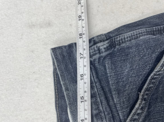 ENGINEERED GARMENTS CARPENTER SHORTS VINTAGE WASHED ΜΠΛΕ ΑΝΤΡΙΚΟ PRE OWNED L