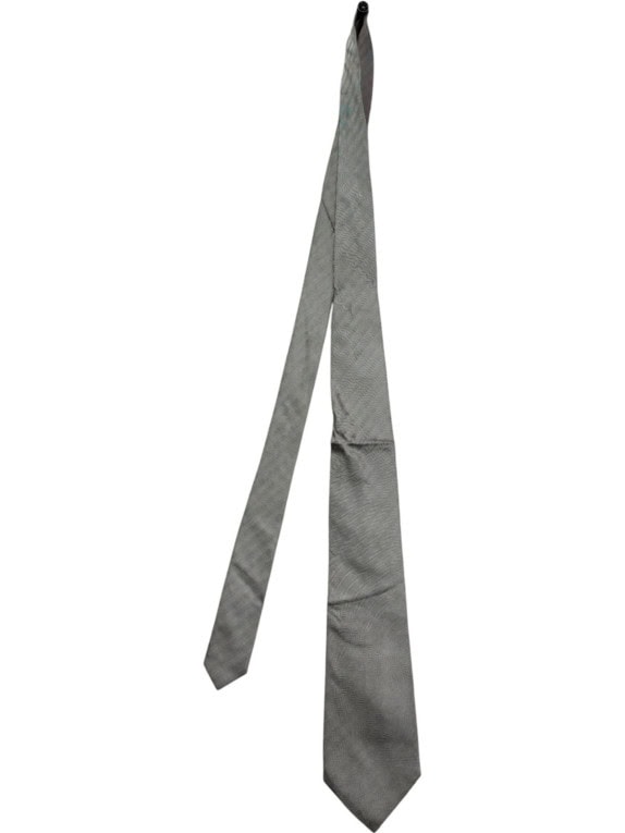 ERMENEGILDO ZEGNA ΓΡΑΒΑΤΑ ΚΛΑΣΙΚΗ ΓΚΡΙ ΑΝΤΡΙΚΟ PRE OWNED