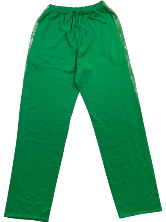 ERREA Σετ Φόρμας (Tracksuit) Vintage Fiera Milano Λογότυπο Πράσινο Ανδρικό Large